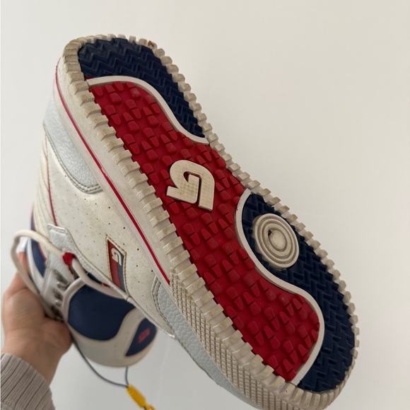 Burton Men’s 11 2009 Flex Poacher Snowboarding Boots Red White Blue - Picture 8 of 10